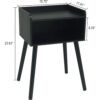 2023-New-Mid-Century-Modern-Side-Table-Bedroom-with-Storage-Small-End-Bedside-Table-with-Solid_ee22e838-1f62-4386-8256-d93460552e93.jpg 2023 New Mid Century Modern Side Table Bedroom with Storage, Small End Bedside Table with Solid Wood Legs for Living Room