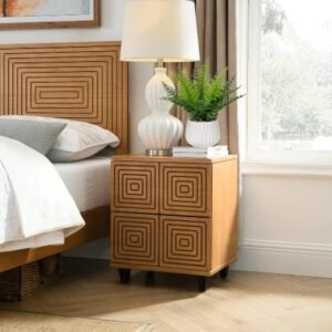 Faux Plant Indoor in Ceramic Pot 13" Artificial Potted Fern Fake House Plants for Desk Office Bathroom Garden Decoration