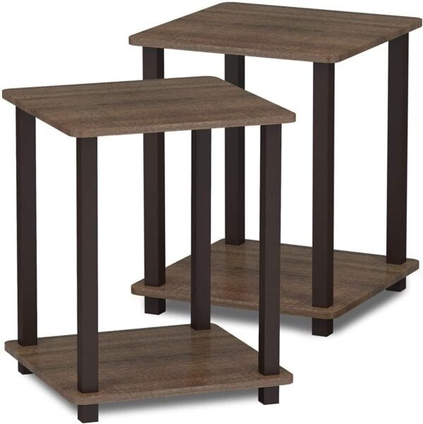 61cnTDK2I8L._AC_SL1500.jpg Simplistic Set of 2 End Table, Espresso/Black