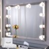 LED Vanity Light for Mirror, Hollywood Style Makeup Lights with Dimmer and 12V Adapter, Stick on Vanity Mirror, (Mirror Not Included)