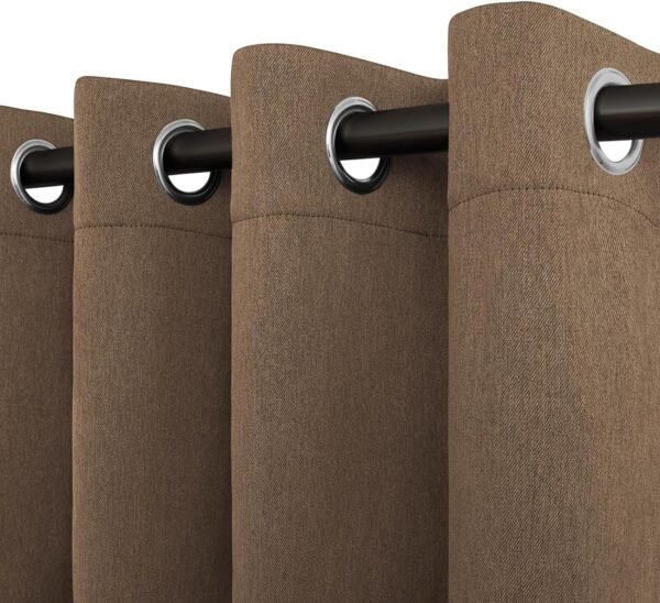 81VA4I9sy-L._AC_SL1500.jpg Linen Textured 100% Blackout Curtain 100x96 Inch Extra Wide Patio Sliding Door Curtain Solid Thermal Insulated Room Curtain for Bedroom, Living Room (1 Panel, White)