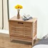 Bedroom Bedside Table Nightstands Cabinet 42*26*40cm Tea Bedside Table Nightstands Shelves Modern Furniture