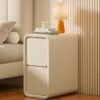 Bedroom Bedside Table Nordic Minimalism Light Luxury Narrow Edge Bedside Table Cream Style Bedside Cabinet