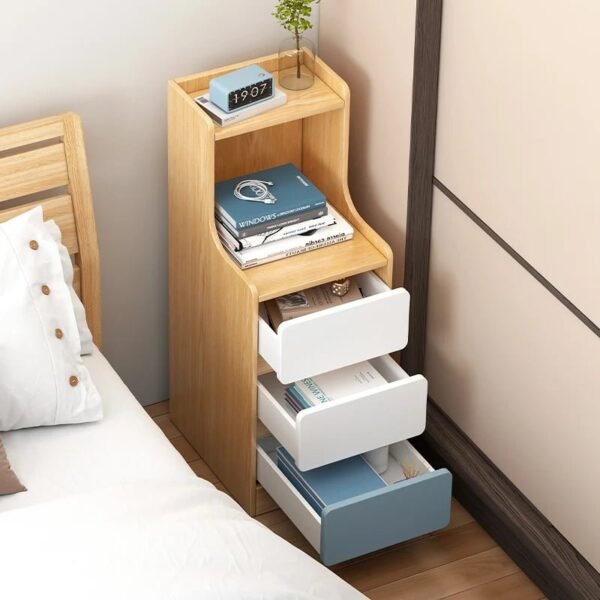 Bedroom Frames Bedside Tables Mobile Storage Computer Pc Night Table Coffee Living Room Tv  Mesita De Noche Furniture ZY50CT
