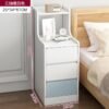 Bedroom Frames Bedside Tables Mobile Storage Computer Pc Night Table Coffee Living Room Tv  Mesita De Noche Furniture ZY50CT