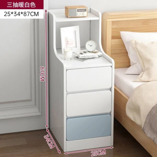 Bedroom Frames Bedside Tables Mobile Storage Computer Pc Night Table Coffee Living Room Tv  Mesita De Noche Furniture ZY50CT