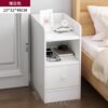 Bedroom Frames Bedside Tables Mobile Storage Computer Pc Night Table Coffee Living Room Tv  Mesita De Noche Furniture ZY50CT