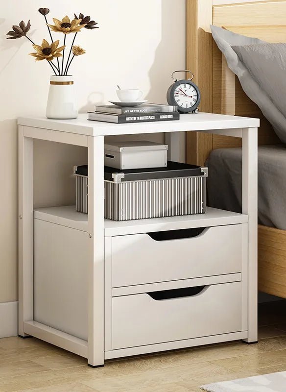 Bedside Table Modern Home Living Room Rack Sofa Side Cabinet Simple Bedroom Bedside with Drawer Storage Small Cabinet