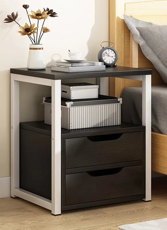 Bedside Table Modern Home Living Room Rack Sofa Side Cabinet Simple Bedroom Bedside with Drawer Storage Small Cabinet