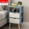 Net celebrity bedside table simple multifunctional European style small bedroom bedside storage cabinet storage cabinet LX110310