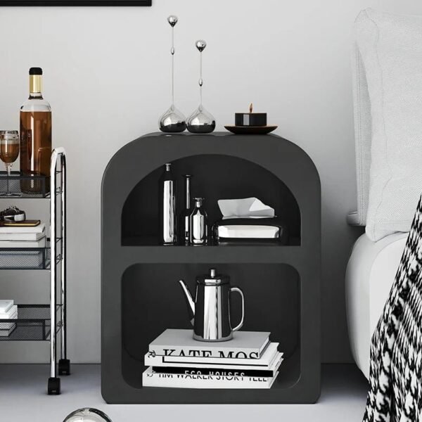 New Two-Layer Bedside Cabinet Compact Sofa Side Table with Storage Ideal for Bedrooms Modern Minimalist  Functional