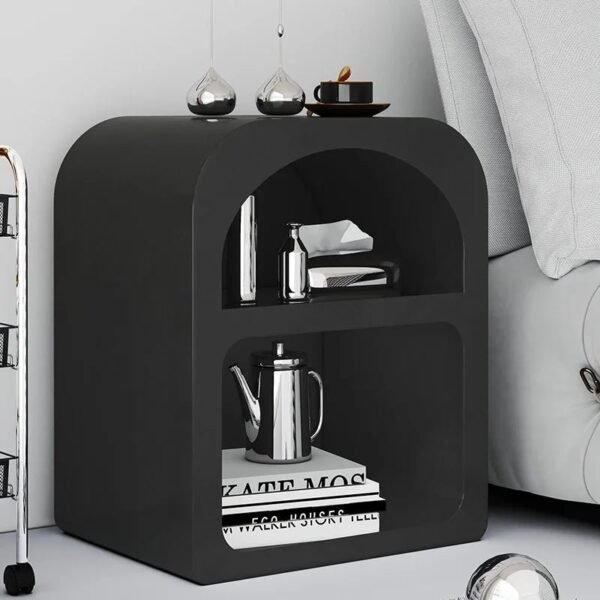 New Two-Layer Bedside Cabinet Compact Sofa Side Table with Storage Ideal for Bedrooms Modern Minimalist  Functional