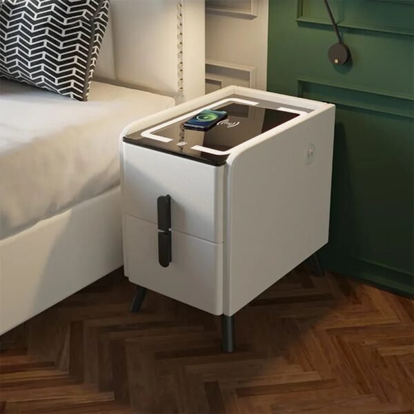 Smart-Bedside-Table-Narrow-Smart-Nightstands-Modern-Minimalism-LED-Ultra-Narrow-Smart-Bedside-Table-with-Wireless.jpg Smart Bedside Table Narrow Smart Nightstands Modern Minimalism LED Ultra Narrow Smart Bedside Table with Wireless USB Charging
