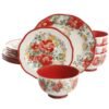 Vintage-Floral-12-Piece-Dinnerware-Set-Teal_0bc22487-5069-4a72-bcb1-0007565bcb6a.jpg Vintage Floral 12-Piece Dinnerware Set, Teal