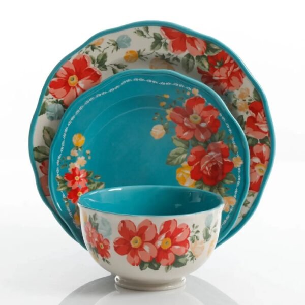 Vintage-Floral-12-Piece-Dinnerware-Set-Teal_f0a126f5-c2dd-4bea-b668-47a61578c550.jpg Vintage Floral 12-Piece Dinnerware Set, Teal