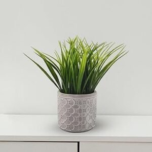 Fake Plants, Artificial Plants Indoor for Room Decor, Small Faux Plants Indoor, Desk Plant for Office, Artificial Palm Plants, Artificial Plant & Flowers, Fake Potted Plants Decor, Small Plant